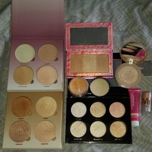 Highlights tarte, artist couture, UD, ABH  & PUR